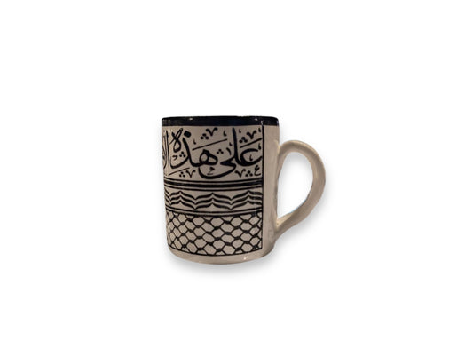 Ceramic mugs-made in Palestine